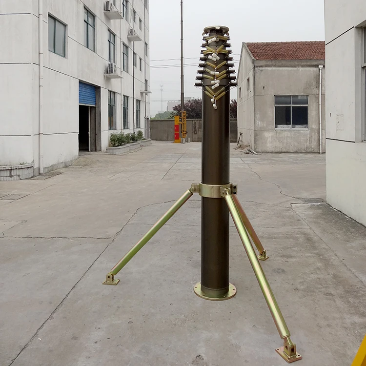 
Camera pole Antenna 22m pneumatic mast 