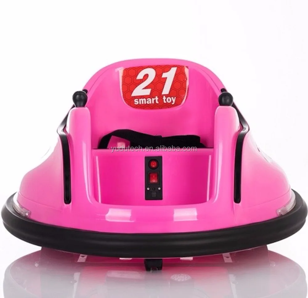 Детская электрическая машинка Waltzer с питанием от аккумулятора, игрушечная розовая машинка