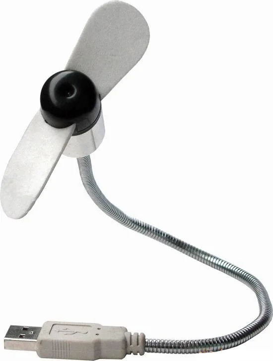 electric usb mini fan cooler fan portable with two blades Flexible USB fan
