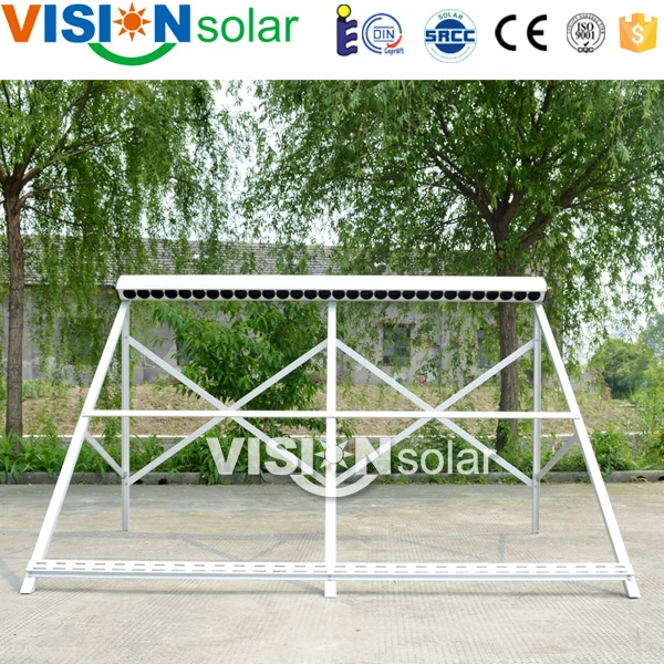 Copper heat pipe pool solar heating collector in China