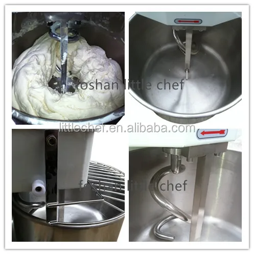 Industrial Commercial 5 10 25 kg Cake Bread Spiral Dough Mixer