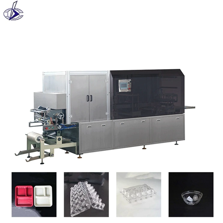 
disposable take away food plastic container making machine 