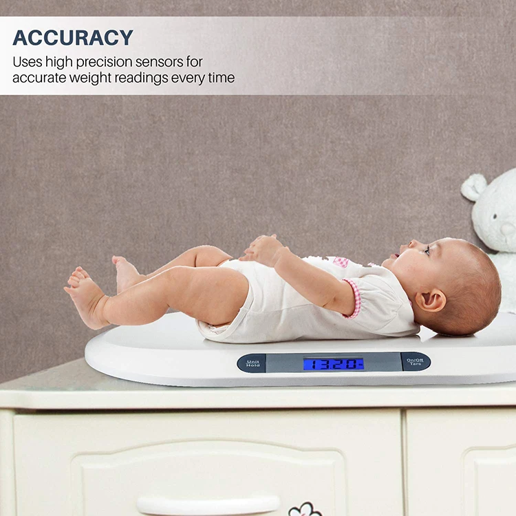 BSCI Factory Supply Large LCD Size Large Platform Digital Baby Scale Weighing Baby Weight Digital Weighing Scale