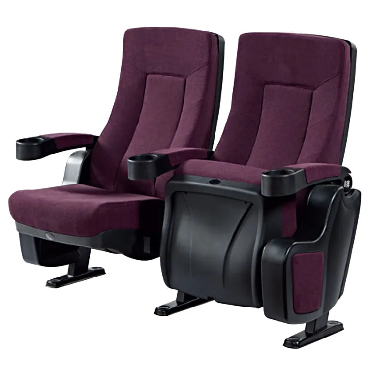Высококачественный складной стул для аудитории, стул для кинотеатра, стул для кино с держателем для чашки