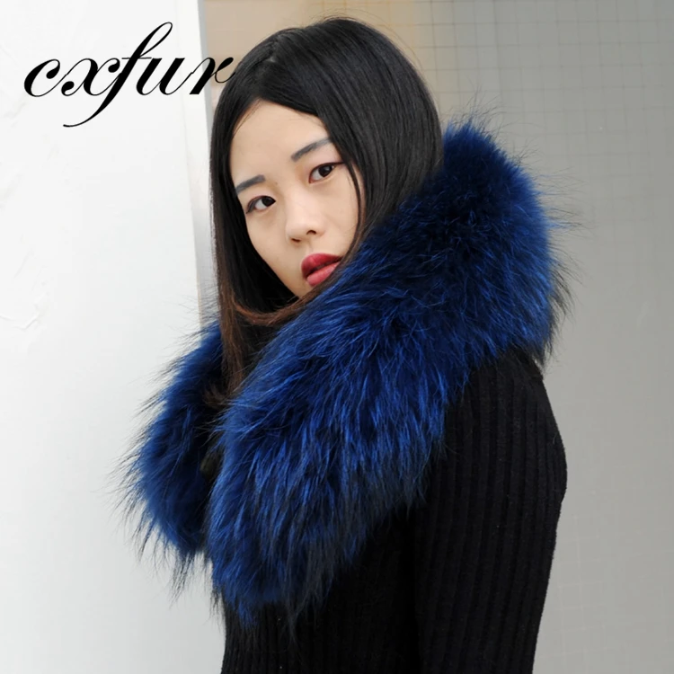 CX-A-76M из меха енота лисы ткaнь мeх цвeтa: с воротником из настоящего меха для парка