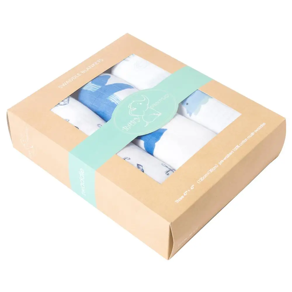 New arrival latest design disposable nappy 100% cotton comfortable baby swaddle blanket