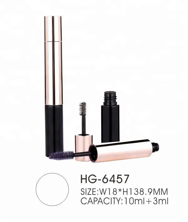 
Luxury custom empty double end mascara tube packaging 