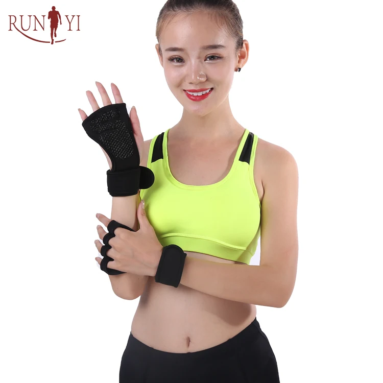 Wholesale Custom Sport Fitness Weight Lifting Half Finger Gym Gloves