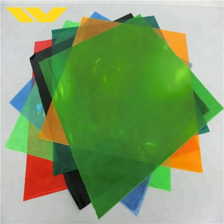 High visibility raincoat application pvc plastic reflector sheet