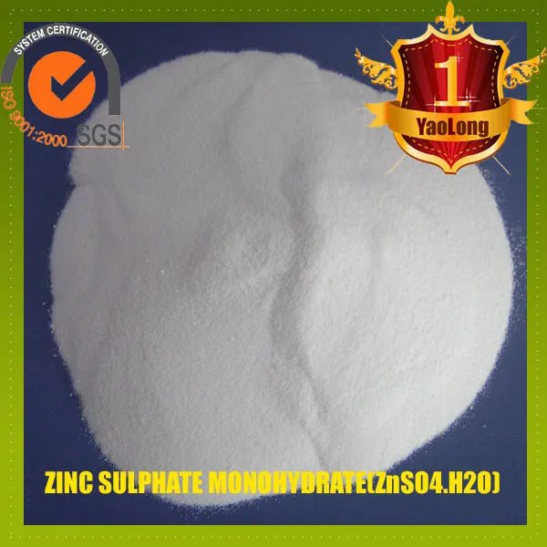 zinc sulphate chemical formula