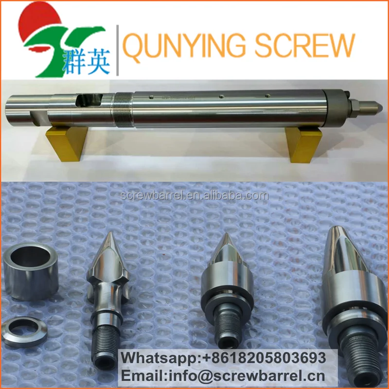 bimetallic screw barrel for Engel injection molding machine Engel screw and barrel