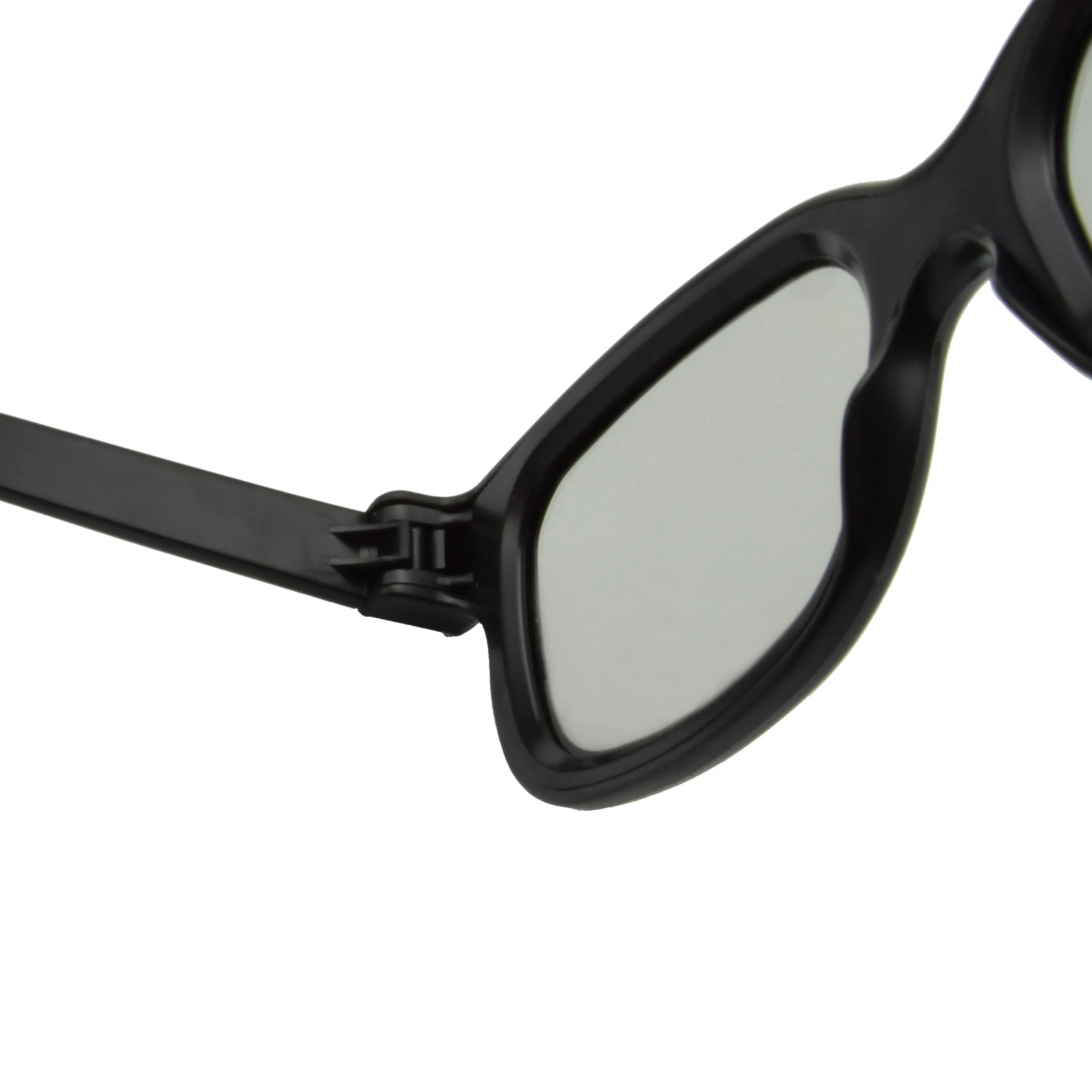 Promotional Theater Style Folding Circular Polarized 3D Plastic Glasses for Adults and Kids