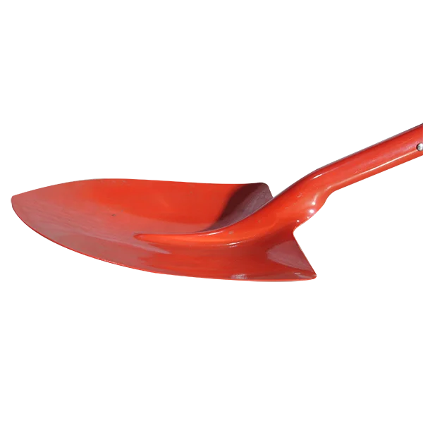 South America farming tools round point D-grip shovel