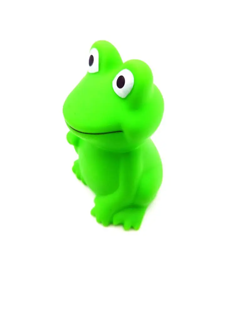 PVC Frog Toy,squeaky Toy Plastic Frogs for Baby,cheap Promotion Gifts for Kids Other Toy Animal 2 to 4 Years 0 to 24 Months