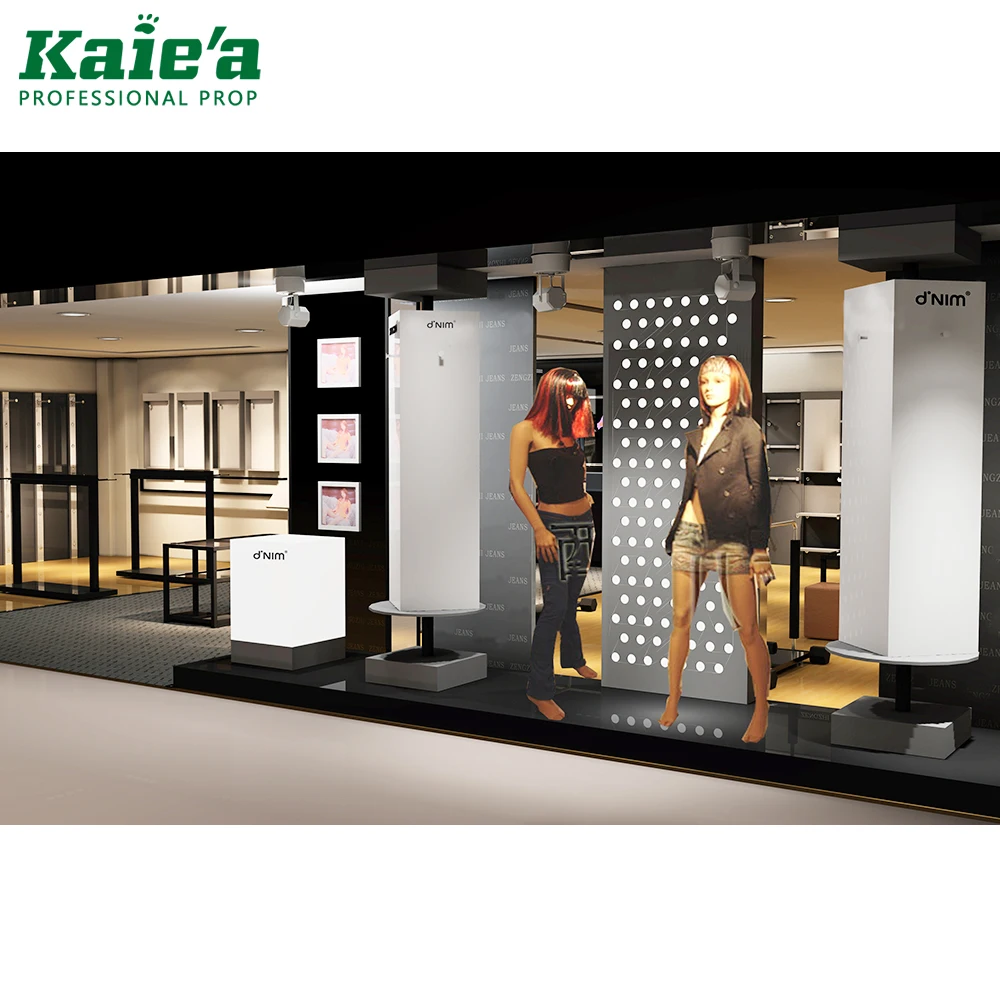 China fashion ladies garment shop names interior design clothes showroom cloth shop interior design