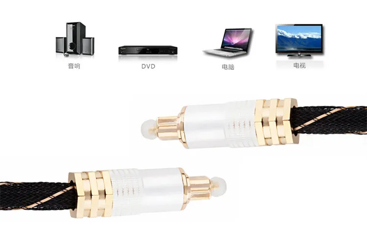 SPDIF Optical audio toslink  Audio Cable