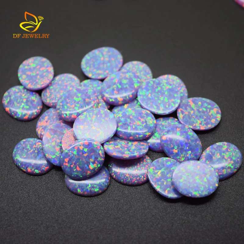 Factory Price Oval Cabochon Synthetic Opal For Jewelry