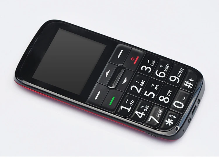V9 senior phone for old people with SOS and torch