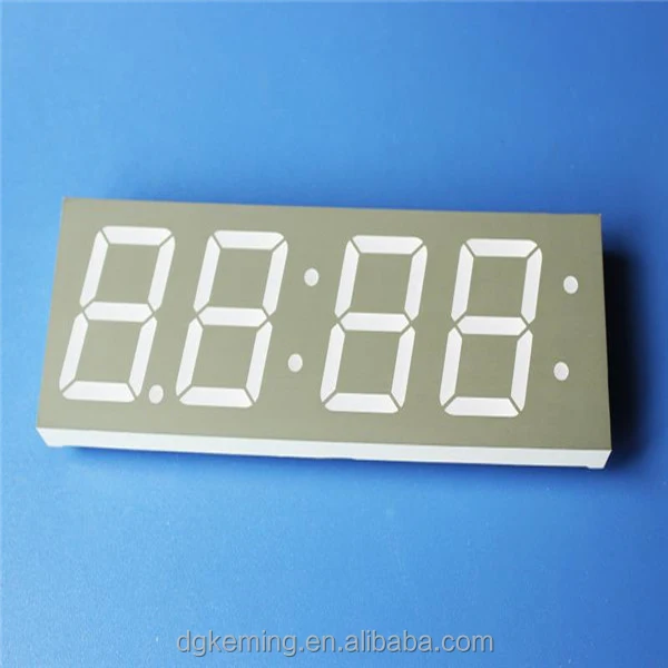 white 1.2 inch led large 4 digit 7-segment display led digital display