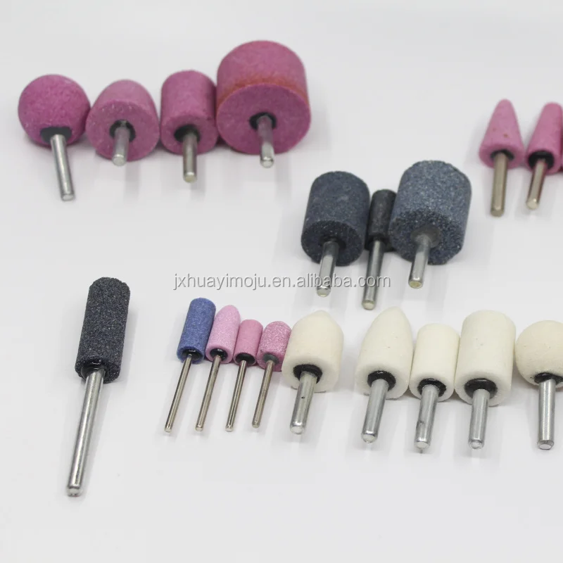 OEM alumina vitrified die grinder mounted points for engraving burrs