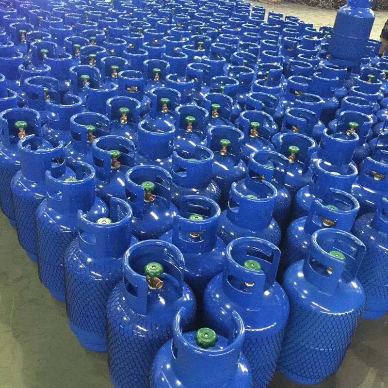 Customized Multiple Specifications of 3/5/7/9/12.5kg LPG Cylinders Export to South America, Africa, and Southeast Asia