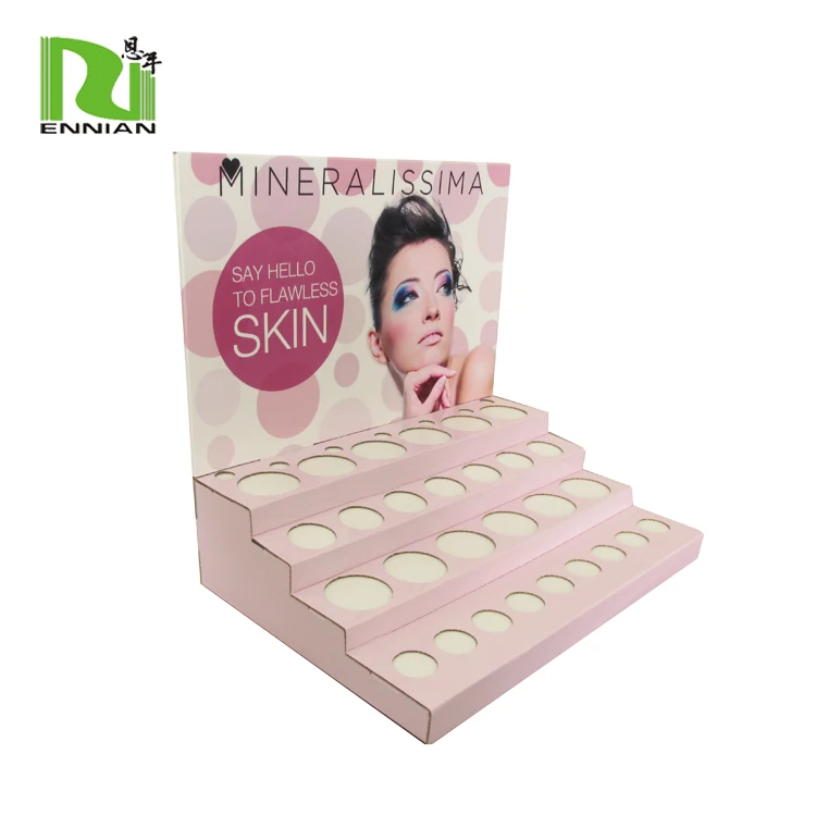 Розничная продажа, косметический стол, макияж, картонный прилавок для MAC