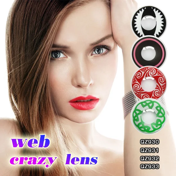 Old Mysterious Dracula Vampire Eye Crazy Contact Lenses