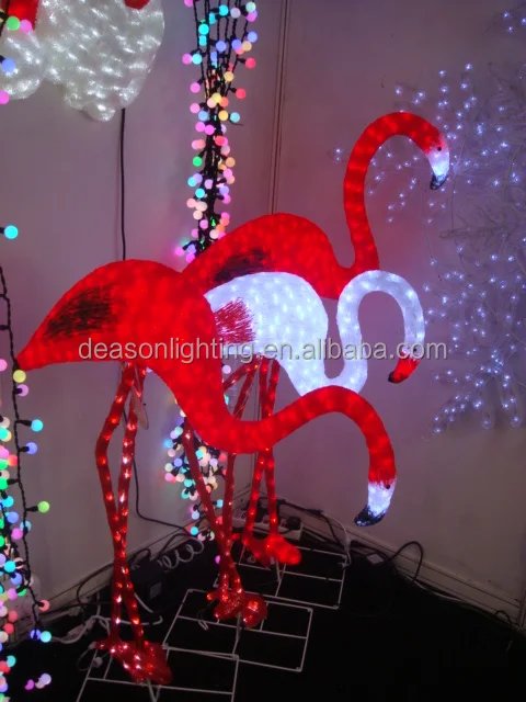 flamingo light decoration