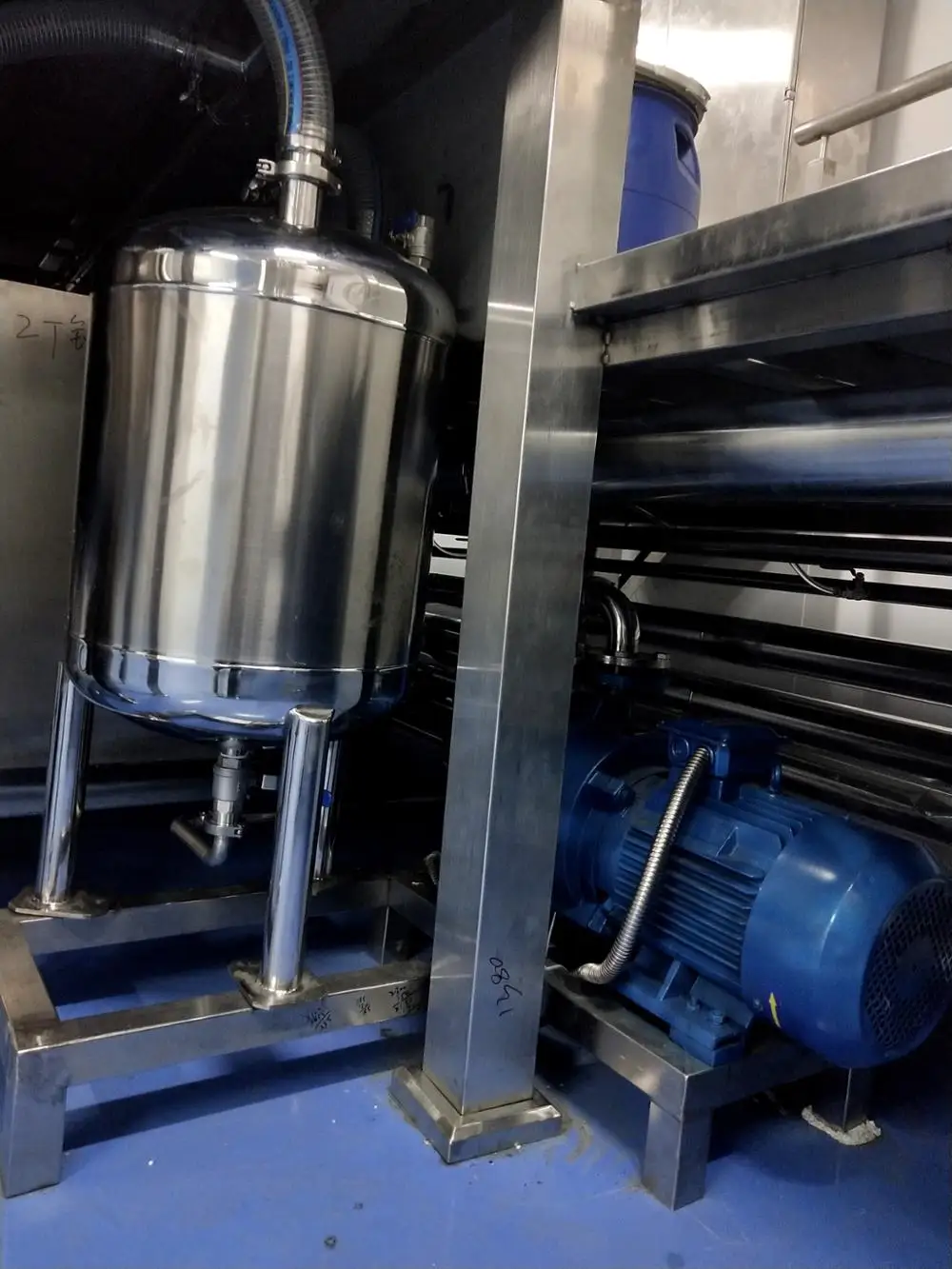 Shanghai Chasing food grade concentrate fruit juice mixing tank