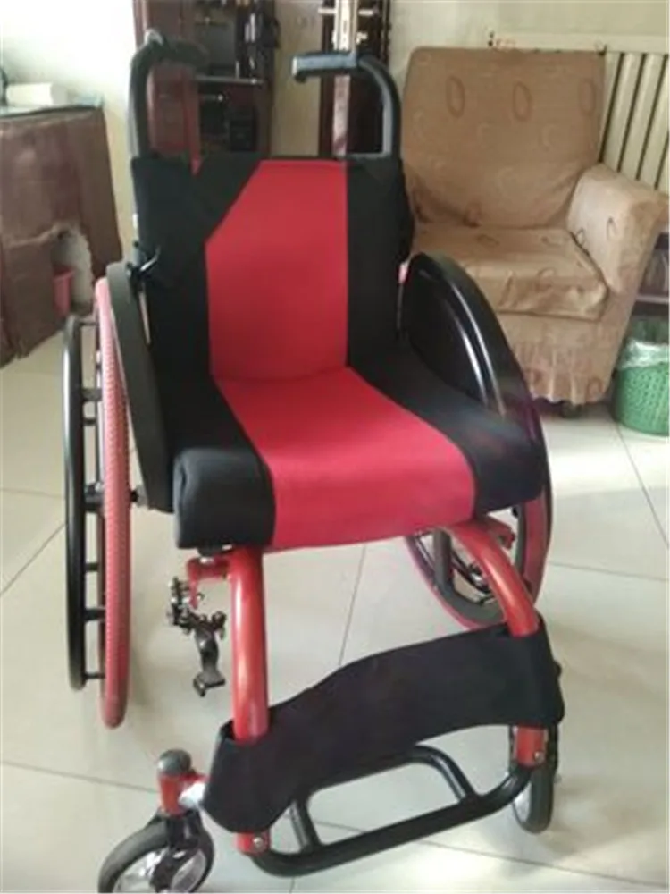 
Best selling cheapest price durable big wheels active sport powerful manual folding wheelchair for disabled people 