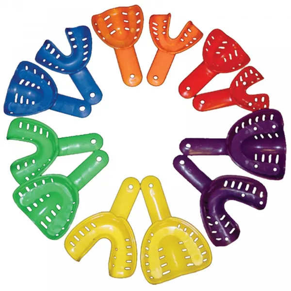 China wholesale custom Colorful Plastic Dental Impression Trays