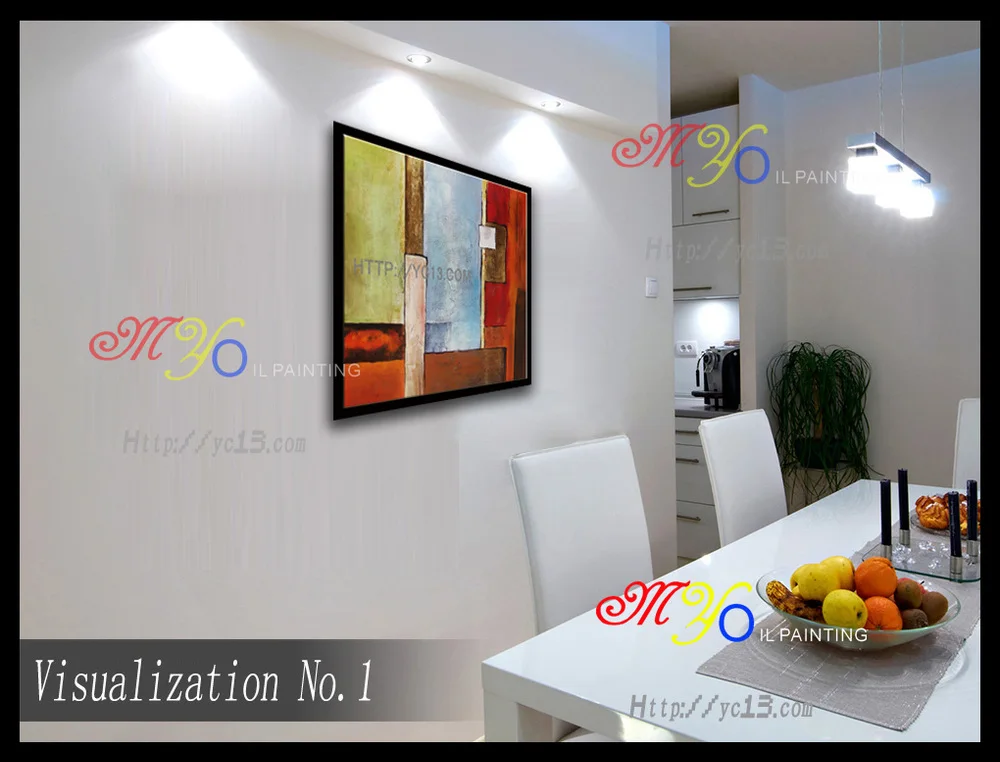 50% off Existing samples custom oversize art picture abstract Artwork modern flower oil painting on canvas