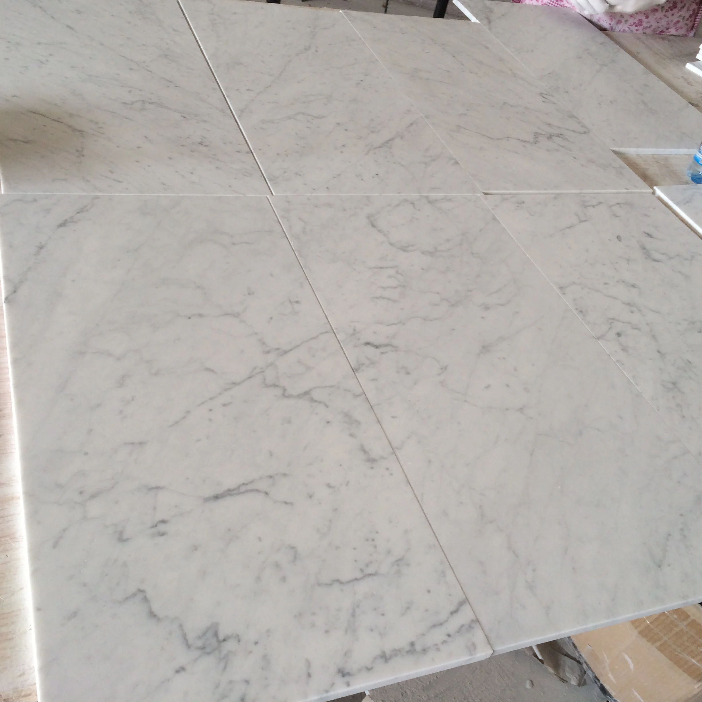 30x60 China bianco carrara white marble tile