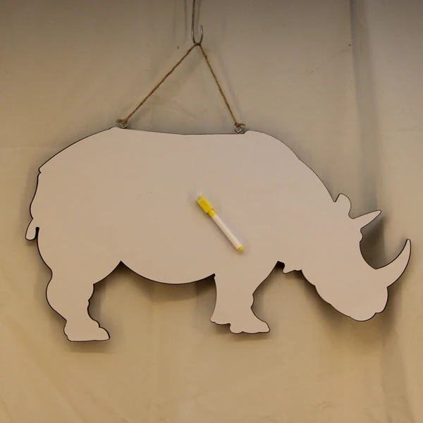 wooden shaped magnetic Chalkboard