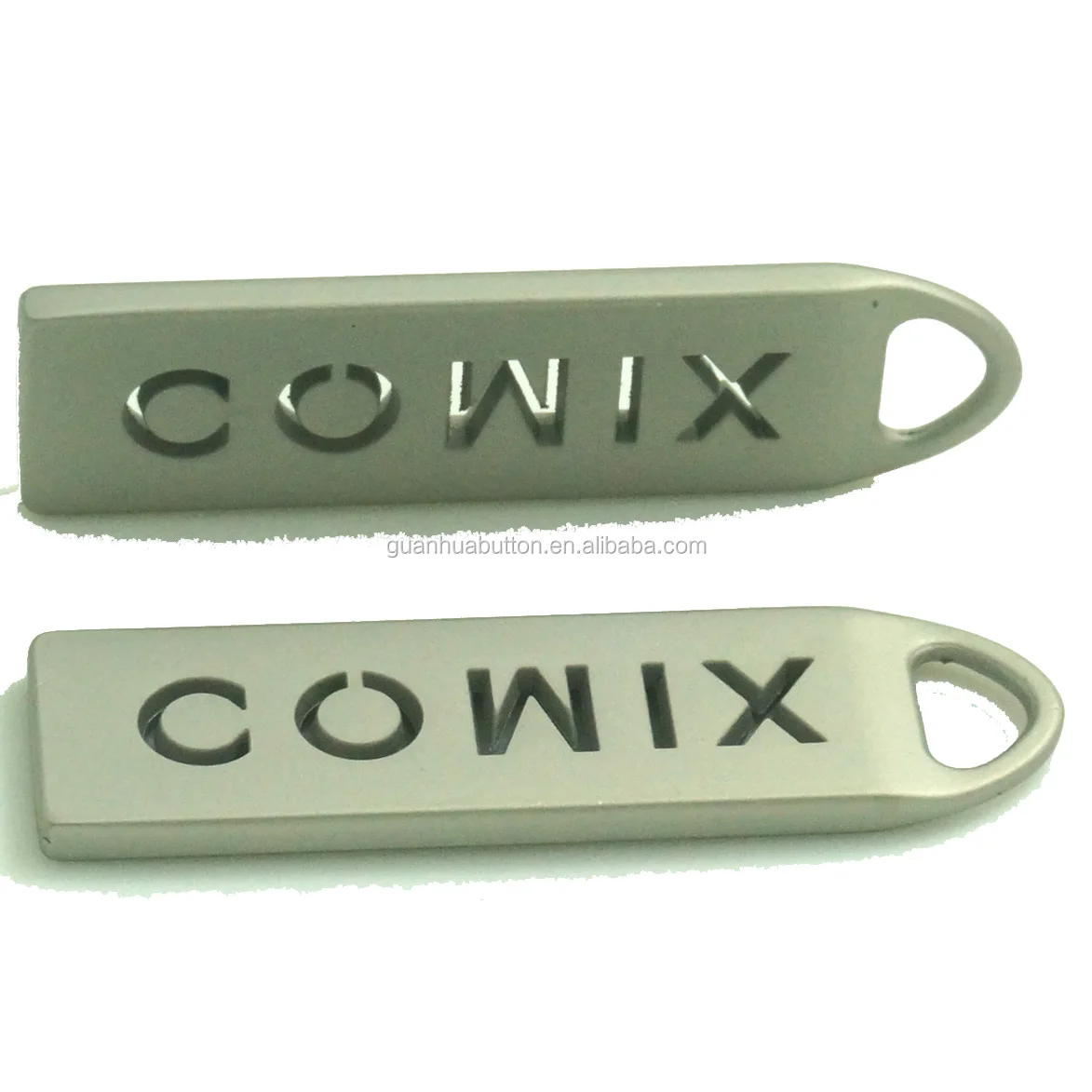 custom metal star zipper puller gold