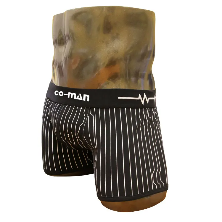 Custom 95%cotton 5%spandex sexy boxer briefs mens underwear