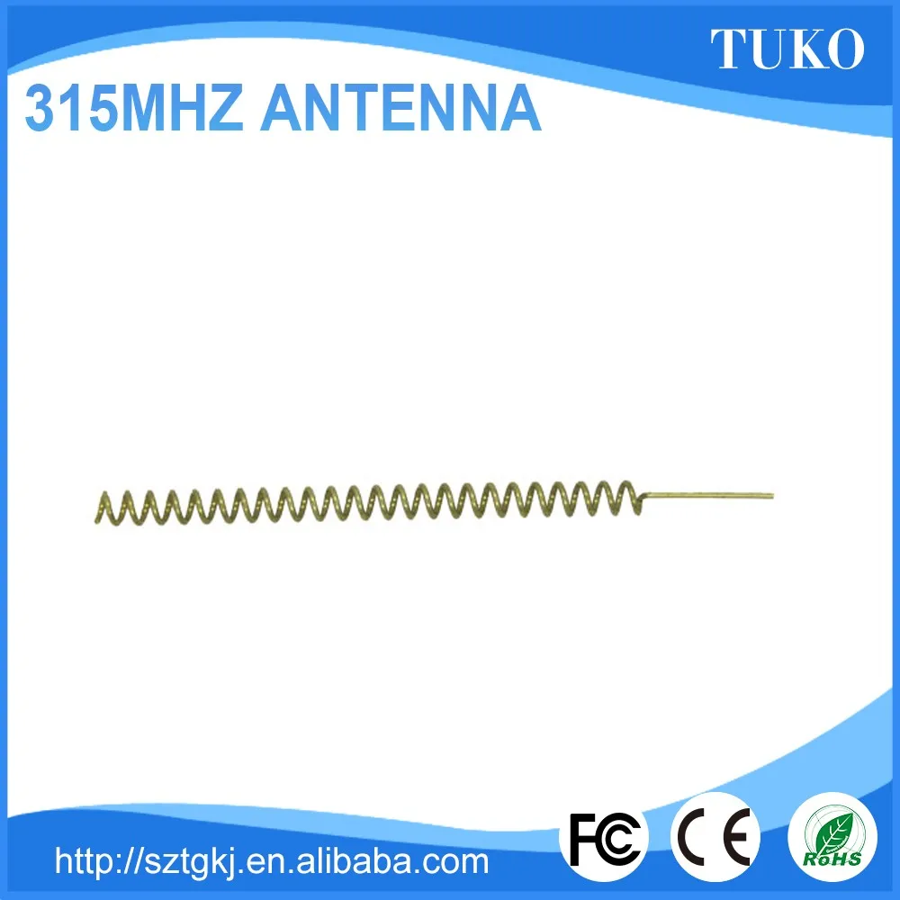 Микроволновая печь 433 МГц/315 МГц/868 МГц/915 МГц/2.4 ГГц внутренняя пружина антенны