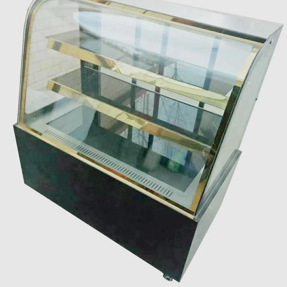 China factory new design counter top cake display refrigerator