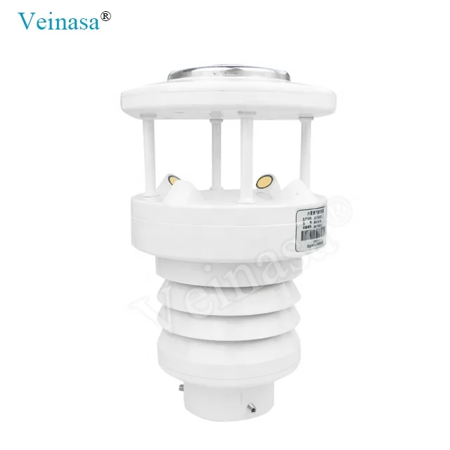Veinasa-THPRW Rainfall Air Ultrasonic Weather Station Wind Speed Wind Direction Sensor