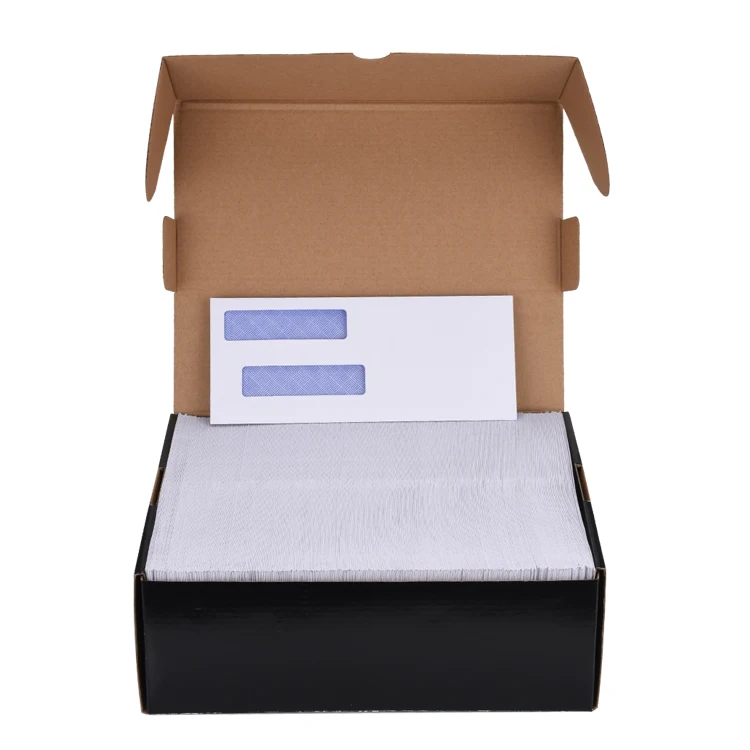 Peel & Seal Security double window envelope packaging envelopes packaging envelopes
