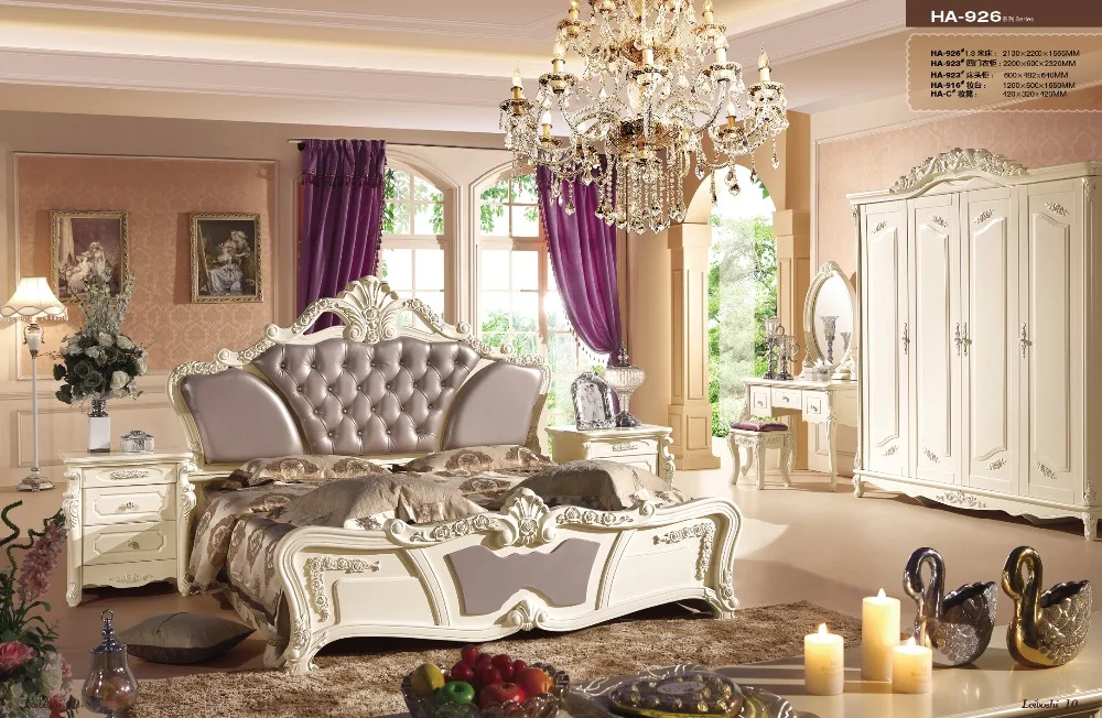 Bedroom furniture for royal furniture bedroom sets GZH-HA927