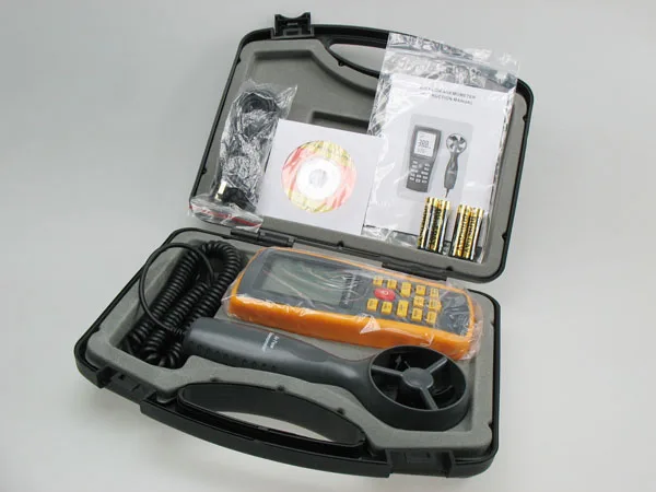 CHENF Windspeed, Temperature, Wind Chill Handheld Weather Meter Anemometer