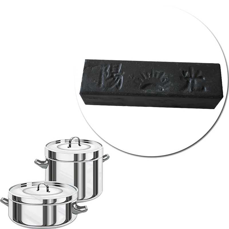 Black Solid Polishing compounds/wax/paste polishing bar for stainless steel and metal polishing paste