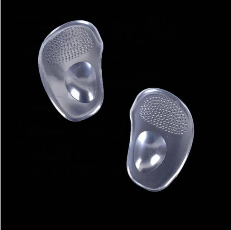 Силиконовая полупрозрачная стелька для снятия стресса на высоких каблуках