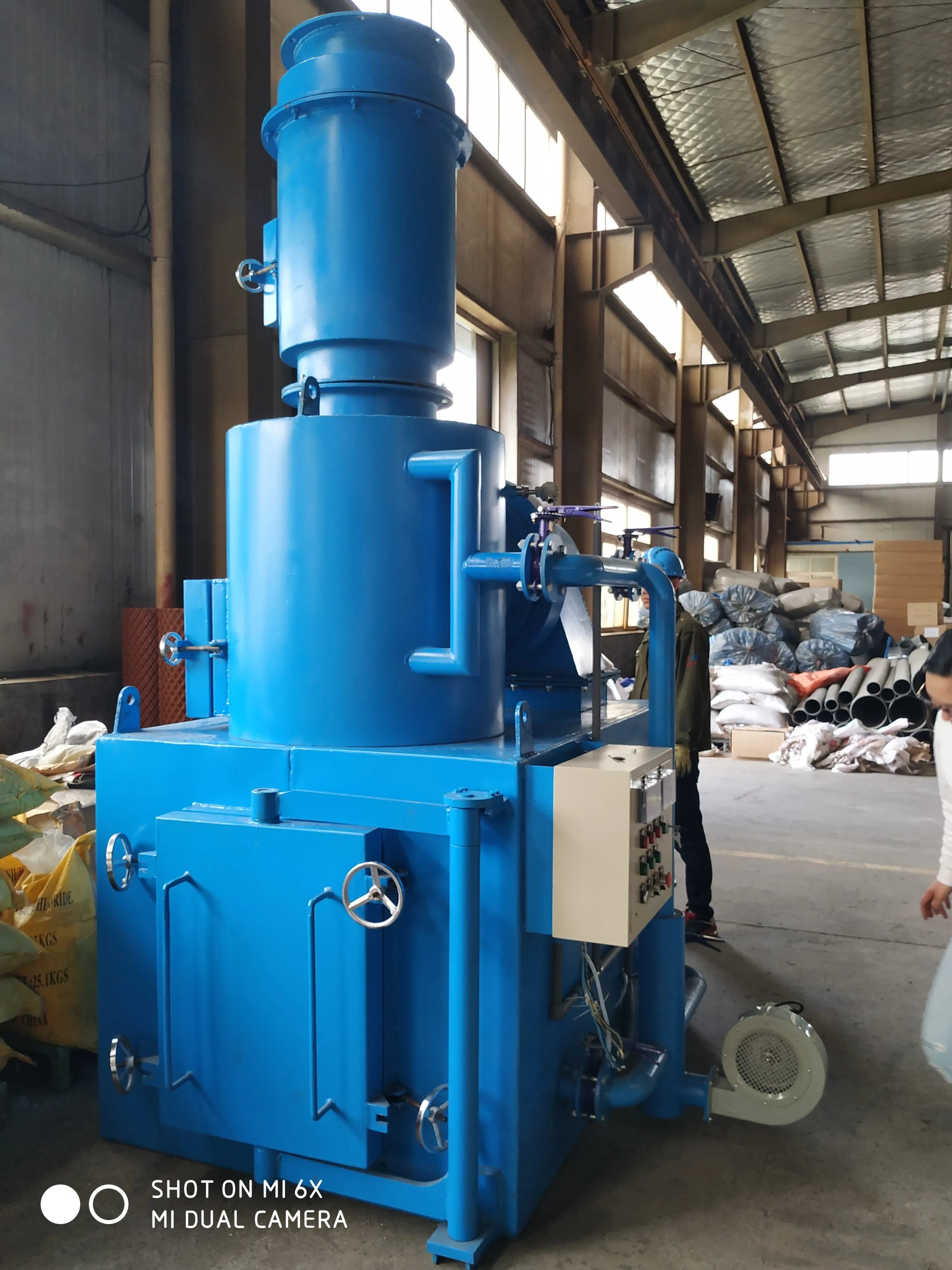 2019 Factory price Series Professional Gasified incineration Medical Waste Incinerator burning all kinds of waste for hospital