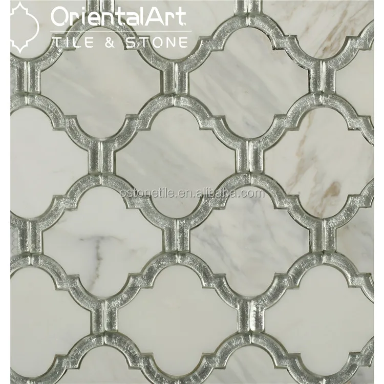 Glass marble cutting mosaic tile