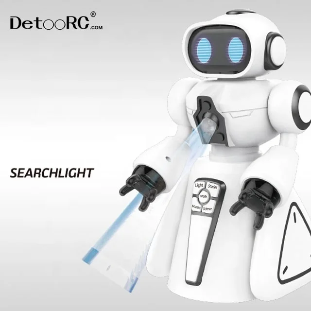 Detoo children cleaning robotic toys dancing and singing robots model vacuum robot toy kids