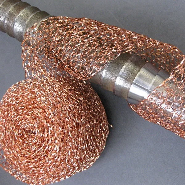Copper Titanium Stainless Steel Knitted Wire Mesh Gas-liquid Filter Mesh
