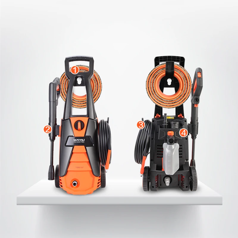 Автомобильный мойщик высокого давления, 2100 Вт, бар