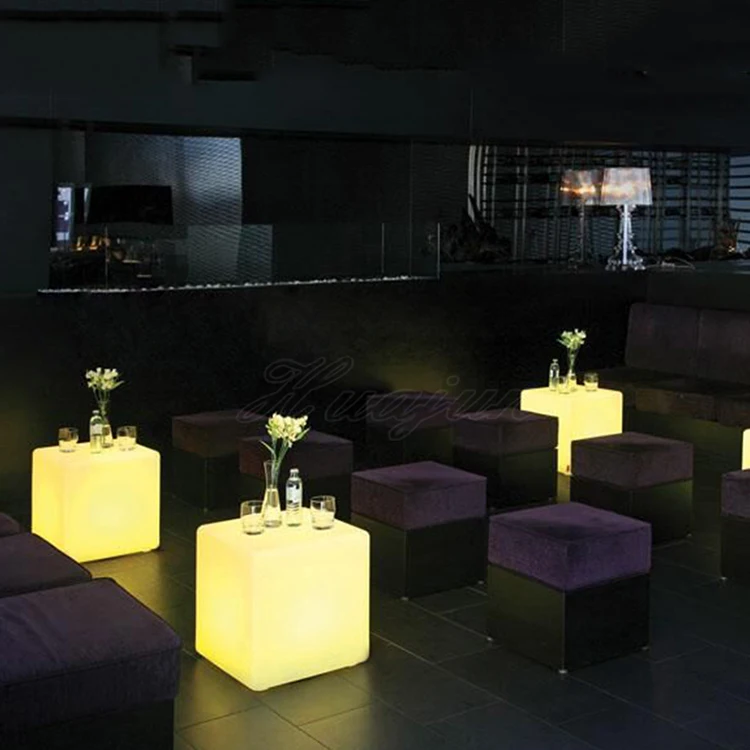 2021 Huajun PE material Hight Quality Colorful LED cube